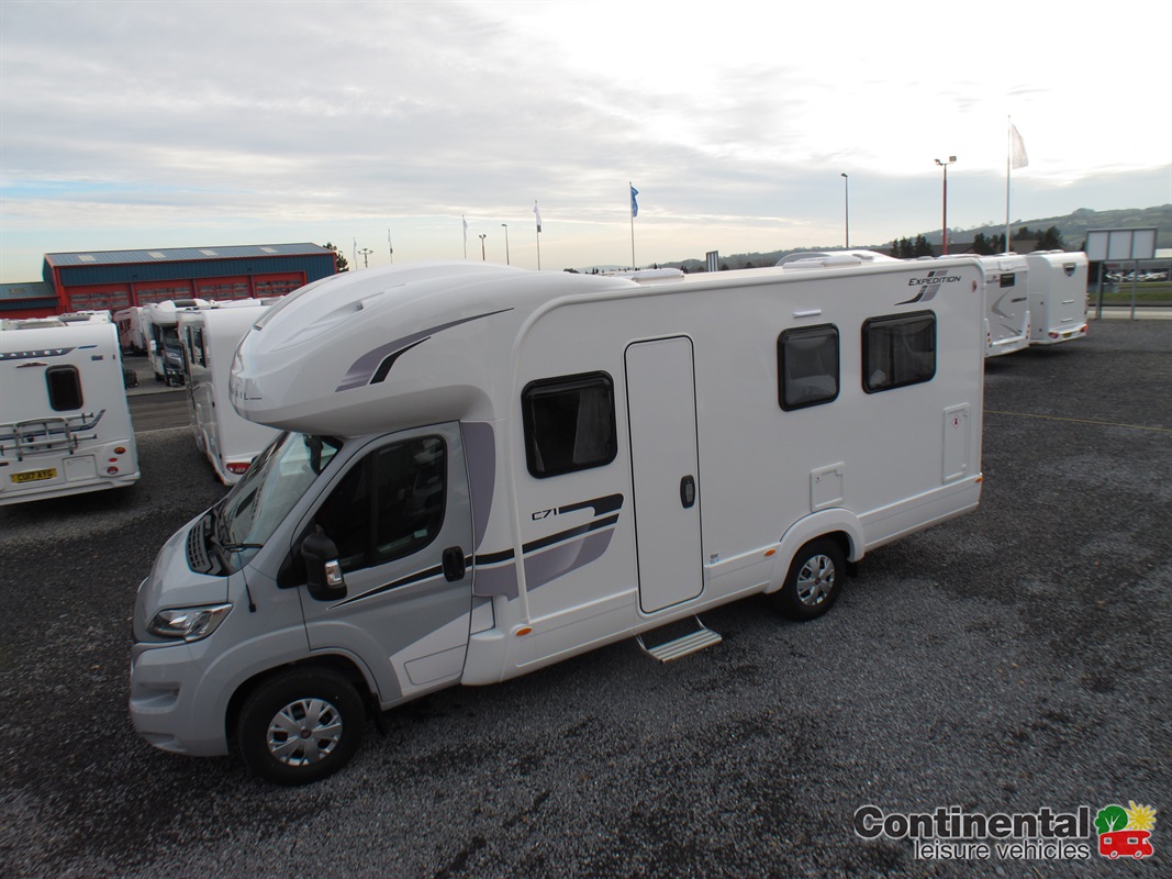 2023 | Autotrail Expedition C71 | 4 Seatbelts | 140BHP | Island Bed ...