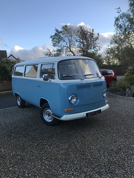 classic vw camper van for sale uk